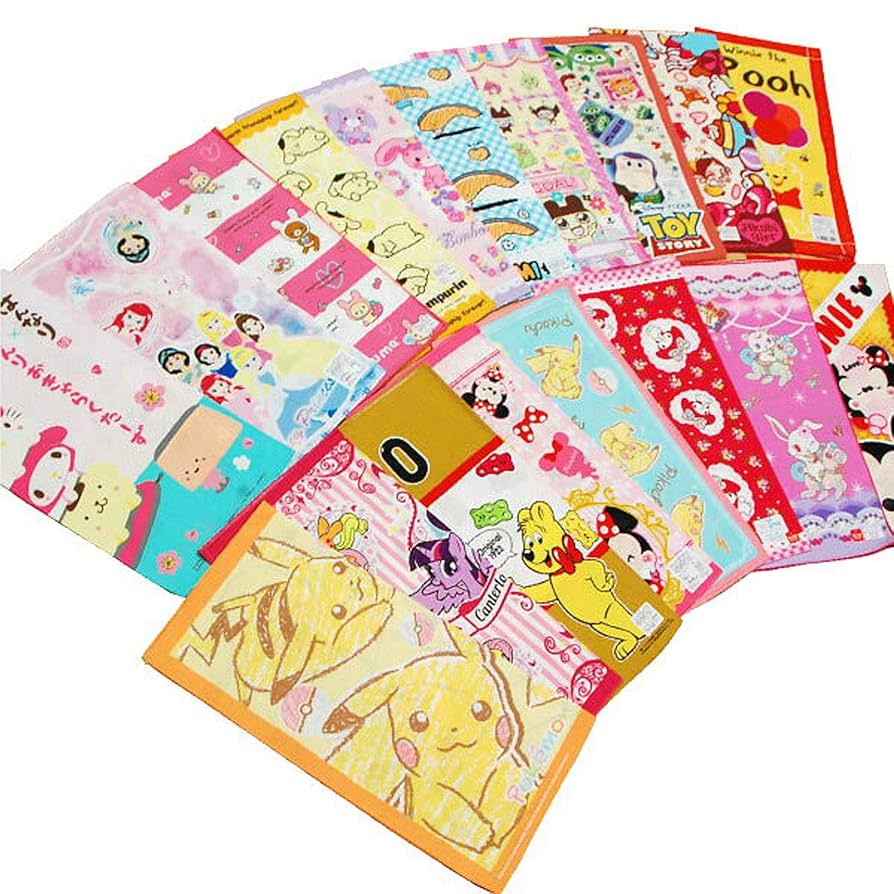 キャラクターナフキン Amazon｜女の子 キャラクター ナフキン 4枚セット おまかせ 格安